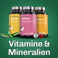 Vitamine und Mineralien Nahrungsergaenzung
